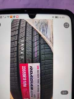 耐克森 235/55R19 101H GTX正品，配套