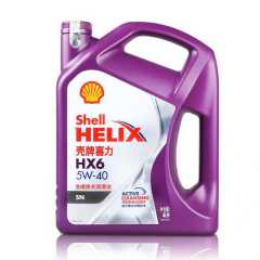 壳牌 紫壳HX6  合成科技机油 5W-40 SP 4L*4
