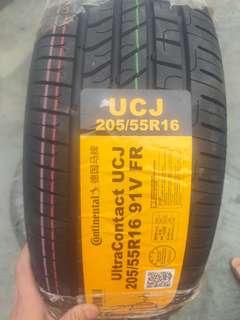 马牌 205/55R16 91VXL UCJ