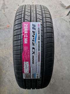 耐克森 215/60R17 96H Npriz CX SH6