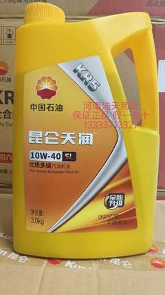 昆仑 天润KR5 矿物质机油 10W-40 SL 3.5Lx6/箱
